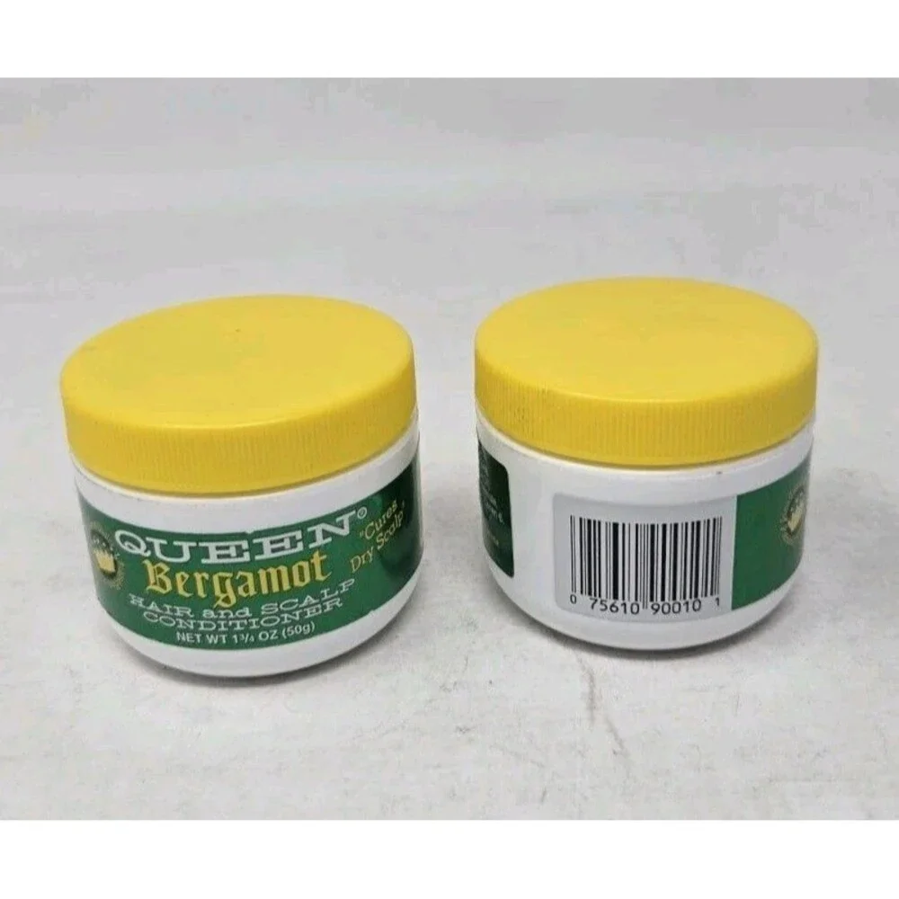 2 Queen Bergamot Hair & Scalp Conditioner 1.75oz Dry Scalp Formula Anti-Breakage